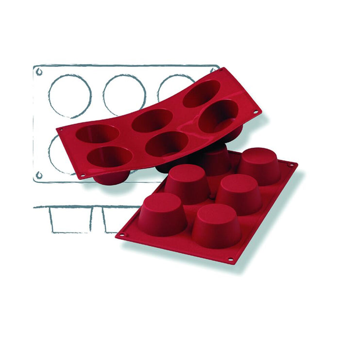 SCHNEIDER SILICONE BAKING MOLDS MUFFIN