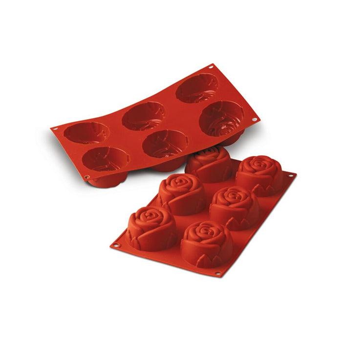 SCHNEIDER SILICONE BAKING MOLDS ROSE