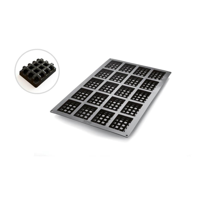 SCHNEIDER SILICONE BAKING MOLDS 400 x 600 - WAFFLE