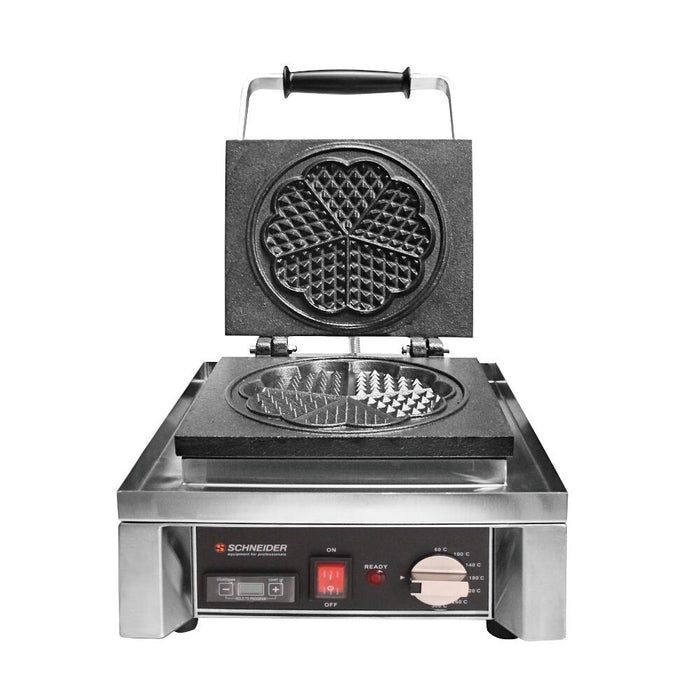 SCHNEIDER WAFFLE IRON "5 HEARTS" WITH TIMER