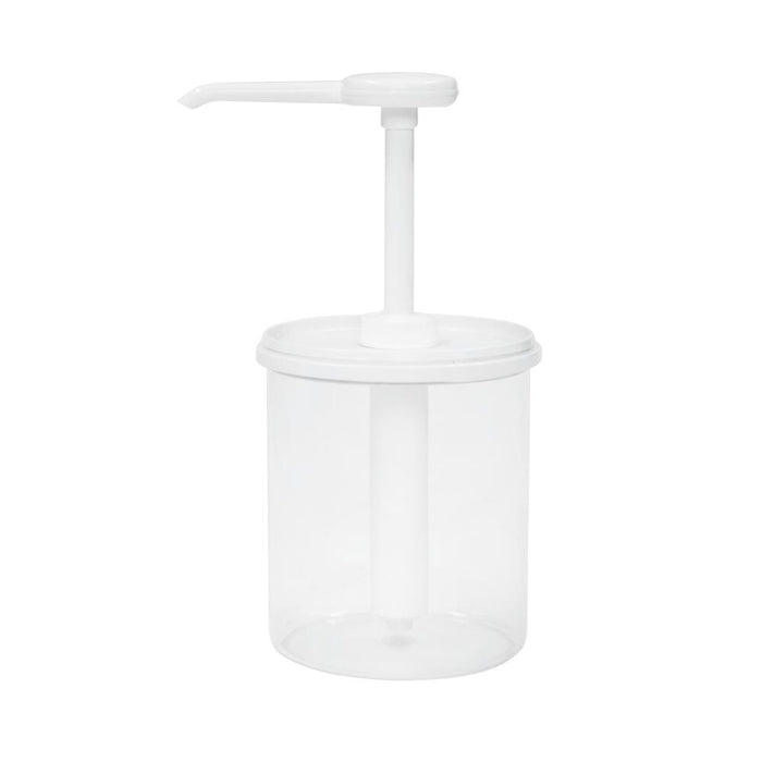 SCHNEIDER DOSING DISPENSER ROUND PS CONTAINER TRANSPARENT