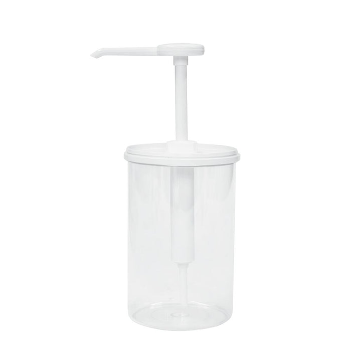 SCHNEIDER DOSING DISPENSER ROUND PS CONTAINER TRANSPARENT