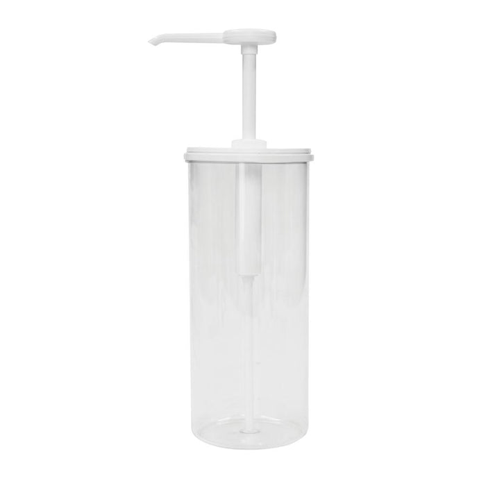 SCHNEIDER DOSING DISPENSER ROUND PS CONTAINER TRANSPARENT