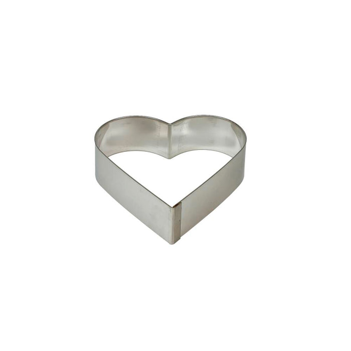 CUTTER CAKE RINGS HEART - ALUMINUM