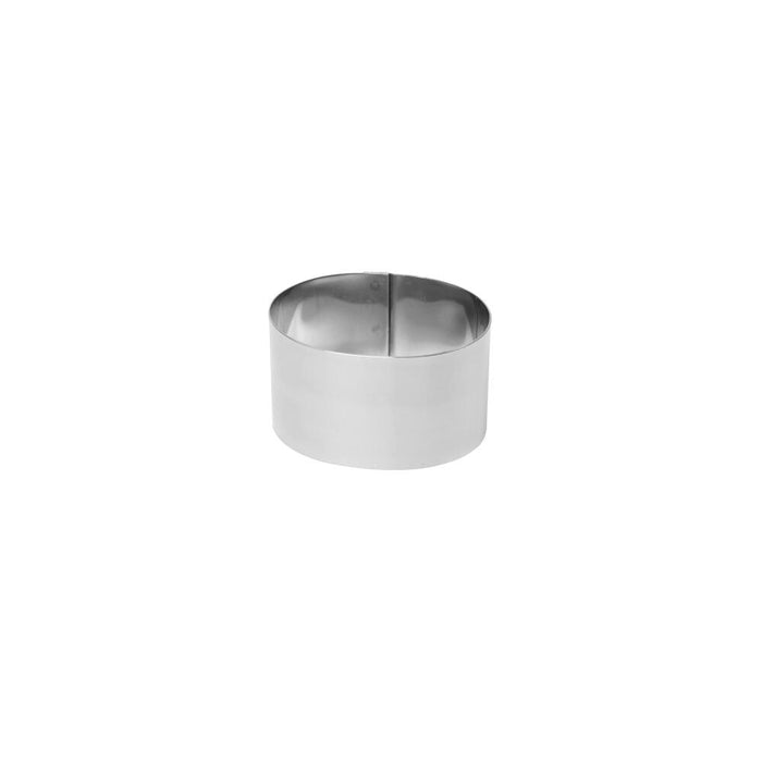 SCHNEIDER DESSERT RING "MINI" OVAL - STAINLESS STEEL