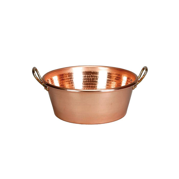 SCHNEIDER JAM BOWLS COPPER WITH 2 HANDLES