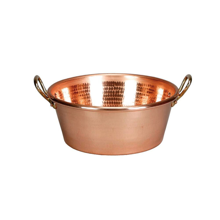 SCHNEIDER JAM BOWLS COPPER WITH 2 HANDLES