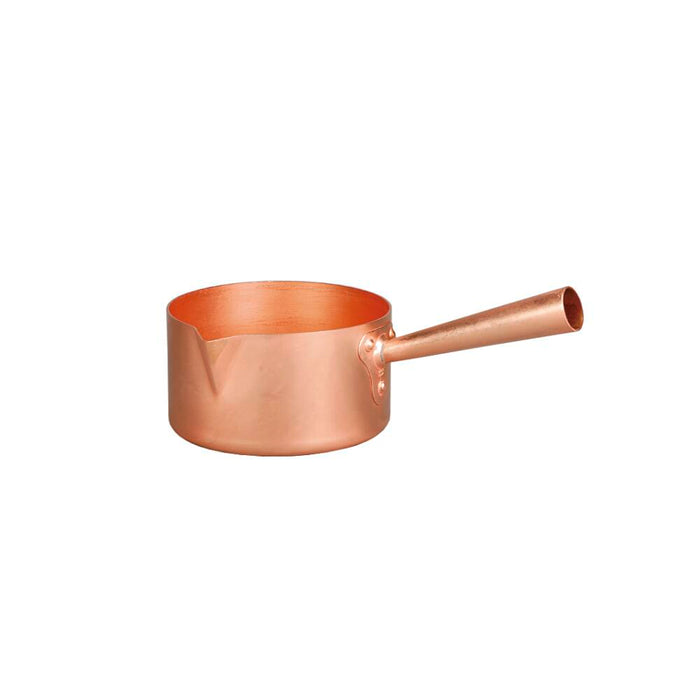 SCHNEIDER SUGAR POT COPPER WITH COPPER HANDLE