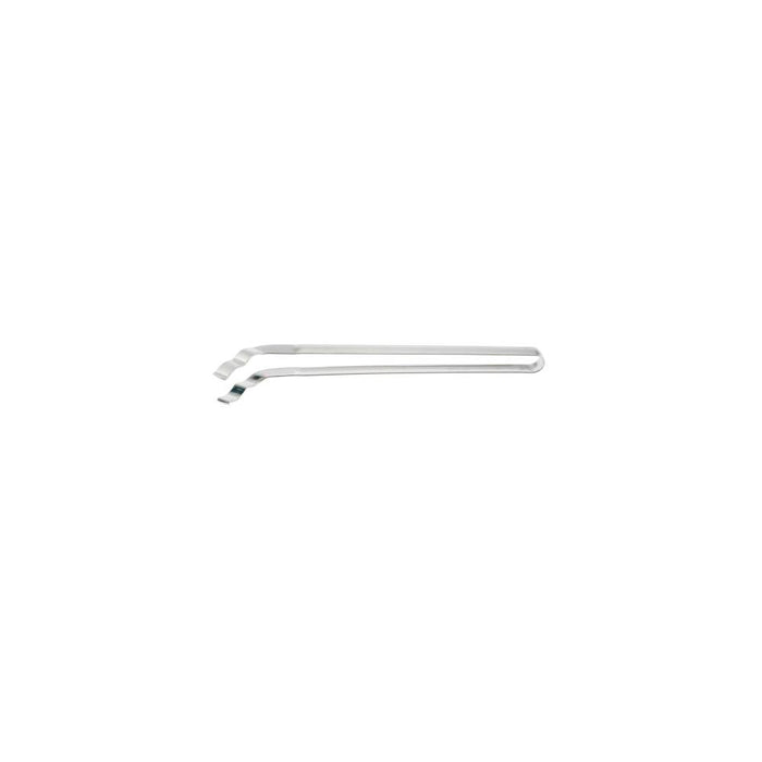 SCHNEIDER SAUSAGE TONGS - CURVED - STAINLESS STEEL