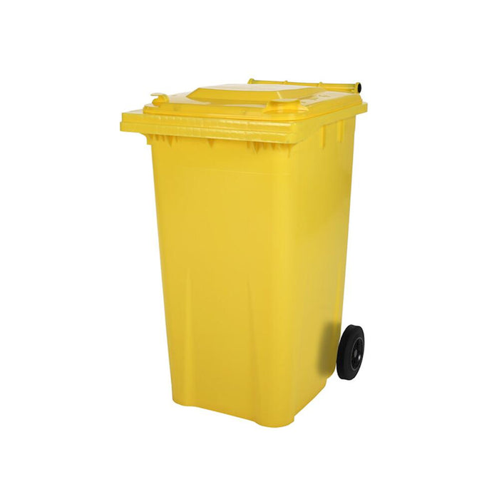 SARO 2 wheel garbage container 120 liters -yellow- MGB120GE