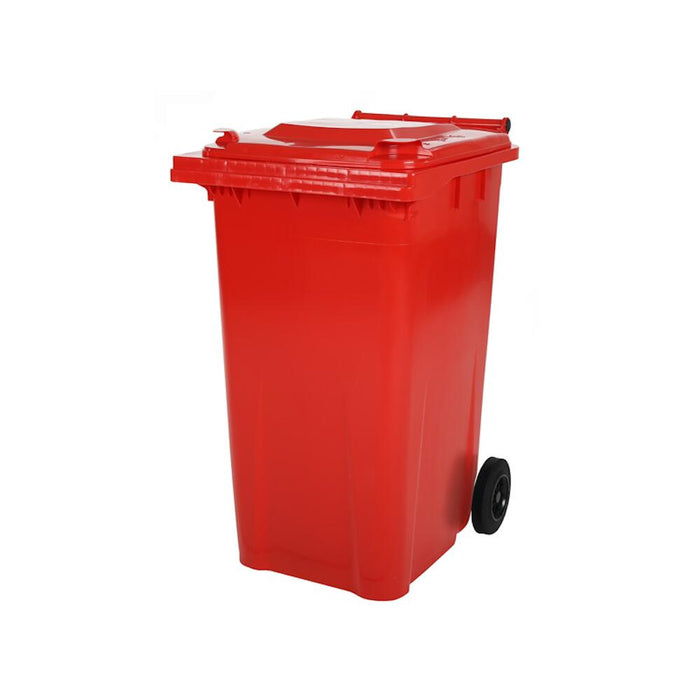 SARO 2 wheel garbage container 120 liters -red- MGB120RO