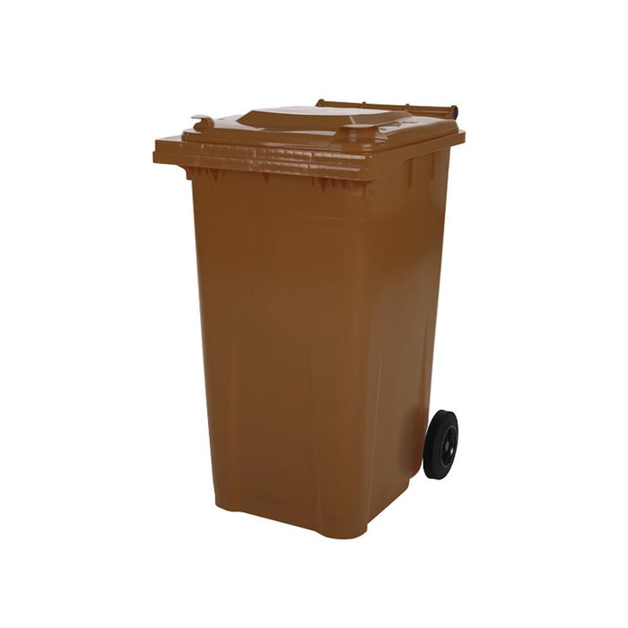 SARO 2 wheel garbage container 120 liters -brown- MGB120BR