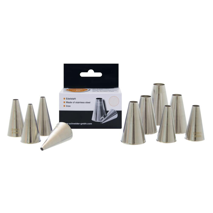 SCHNEIDER HOLE GROMMET SET - STAINLESS STEEL, ONE PIECE