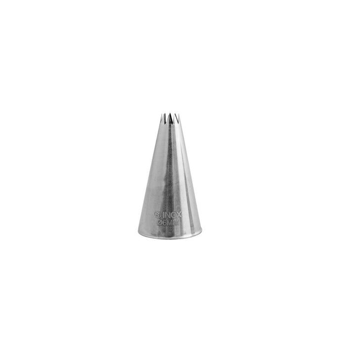 SCHNEIDER STAR NOZZLES (FRENCH NOZZLES) - STAINLESS STEEL, MADE FROM ONE PIECE