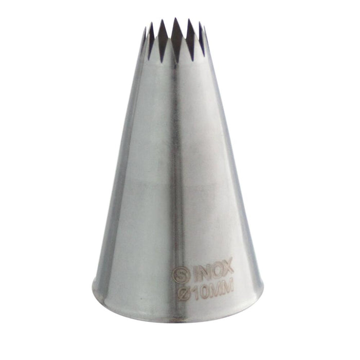 SCHNEIDER STAR NOZZLES (FRENCH NOZZLES) - STAINLESS STEEL, MADE FROM ONE PIECE