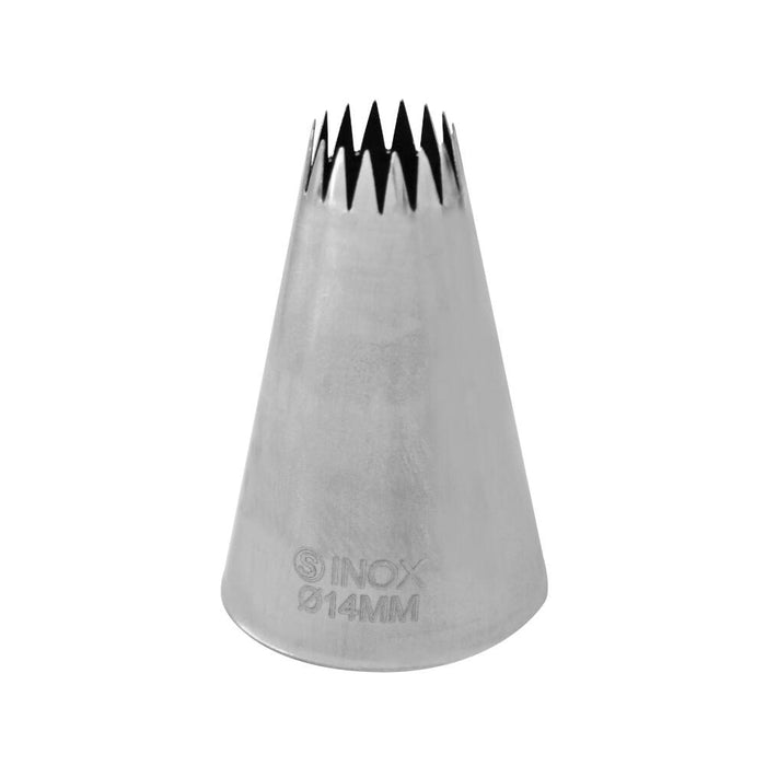 SCHNEIDER STAR NOZZLES (FRENCH NOZZLES) - STAINLESS STEEL, MADE FROM ONE PIECE