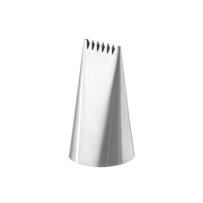 SCHNEIDER GARNISH NOZZLE - STAR RIBBON OPEN - STAINLESS STEEL