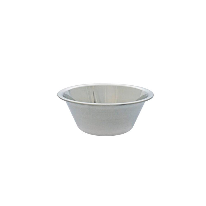 SCHNEIDER MIXING BOWLS, STAINLESS STEEL, ROUND CONICAL