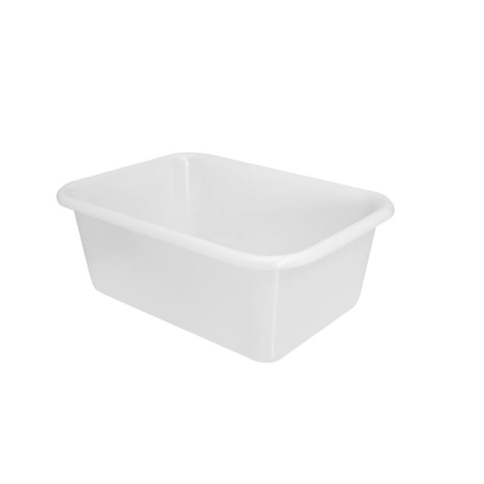 SCHNEIDER DOUGH TUB RECTANGULAR - PP - WHITE