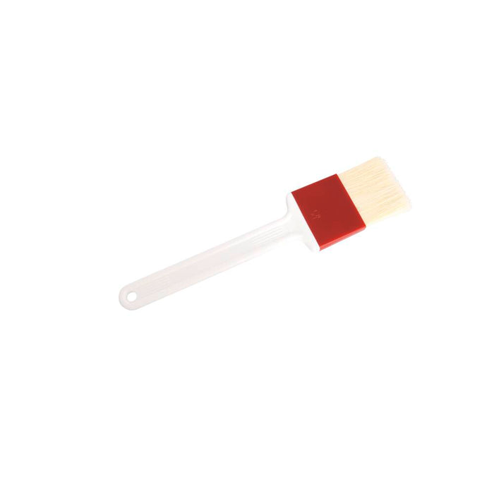 SCHNEIDER BRUSH, PA HANDLE, SUPER SOFT WHITE POLYESTER BRISTLES