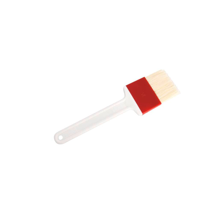 SCHNEIDER BRUSH, PA HANDLE, SUPER SOFT WHITE POLYESTER BRISTLES