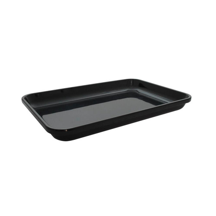 SCHNEIDER DISPLAY TRAY AND BOWL - MELAMINE - HEAVY QUALITY - BLACK