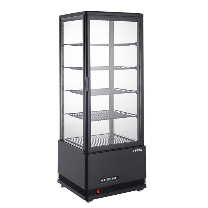 SARO refrigerated display case SC100AV, black