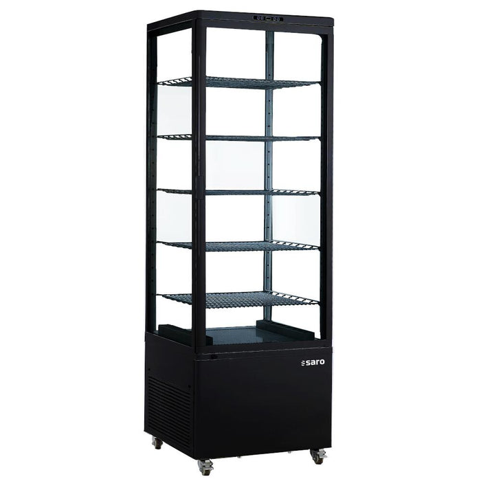 SARO refrigerated display case LENN, black