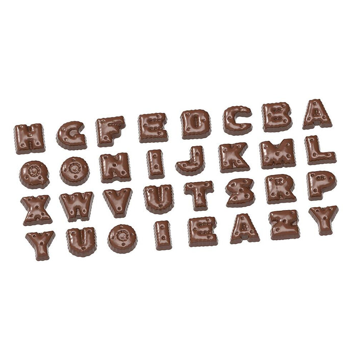 SCHNEIDER CHOCOLATE MOLD 275X135 MM - LETTERS