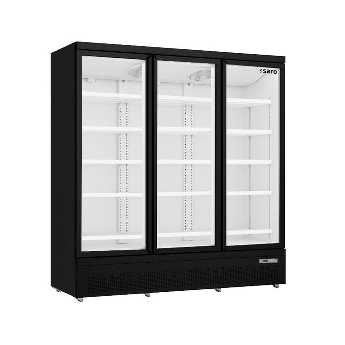 SARO refrigerator with 3 glass doors, model GTK 1530 PRO