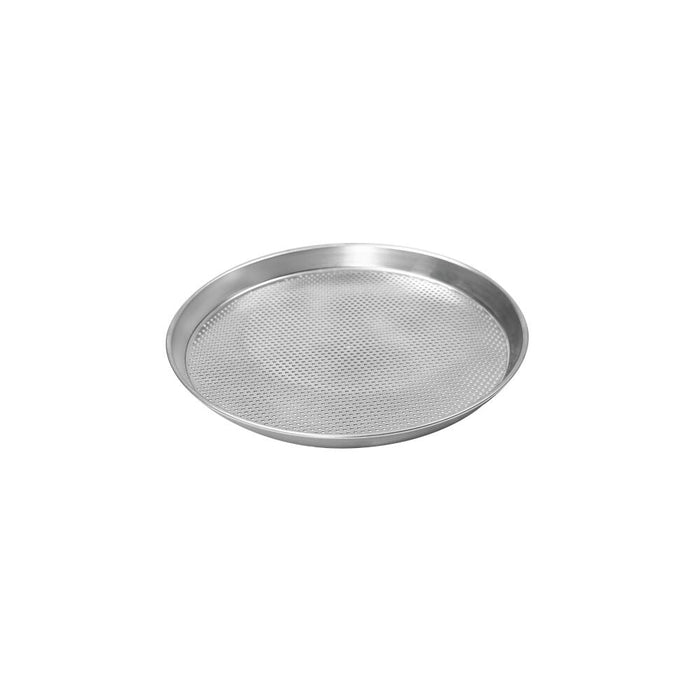 SCHNEIDER PIZZA TRAY, ALUMINUM, 3 MM PERFORATION