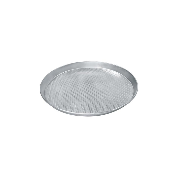 SCHNEIDER PIZZA TRAY, ALUMINUM, 3 MM PERFORATION