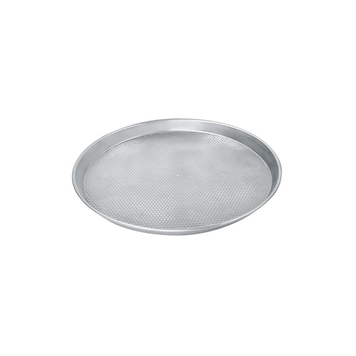 SCHNEIDER PIZZA TRAY, ALUMINUM, 3 MM PERFORATION