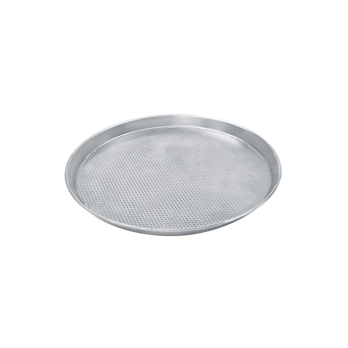 SCHNEIDER PIZZA TRAY, ALUMINUM, 3 MM PERFORATION