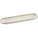 FRILICH GOLDEN SALERNO 'Snackschale' lang, 8,5 x 35 x 3,5 cm 