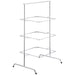 FRILICH Etagere, verchromt o.Porzellanpl. f.UNISON 33x33 'Buffet Etagere'