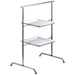 FRILICH UNISON 23x23 'Buffet Etagere', m.2 Porzellanpl., 34x52 cm, H: 66cm