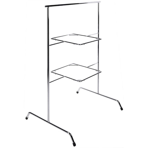 FRILICH Etagere, verchromt o.Porzellanpl. f.UNISON 23x23 'Buffet Etagere'