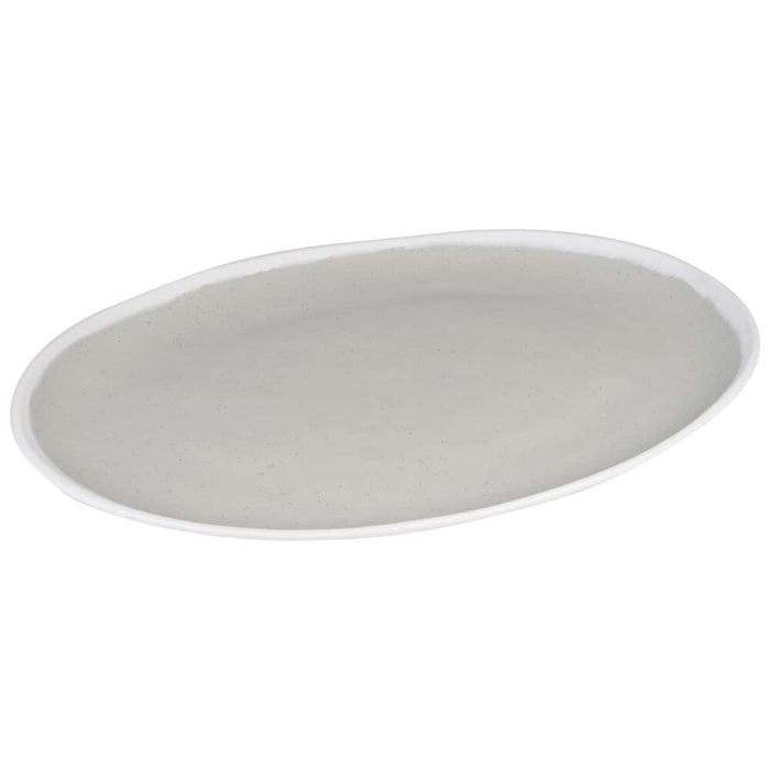 FRILICH DOVE GRAY 'Buffetplatte M' oval, 38,0 x 28,0 cm 