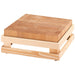 FRILICH RAISER NATURE 'Butcher Block' Holzblock aus Buche, H: 15 cm