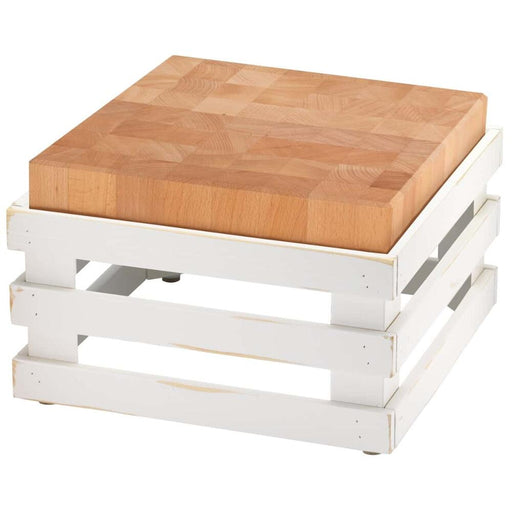 FRILICH RAISER VINTAGE 'Butcher Block' Holzblock aus Buche, H: 21 cm