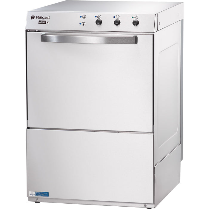 Dishwasher Aqua A3 including rinse aid dosing, detergent dosing, rinse aid pump, 230/400V, 3.9/4.9 kW