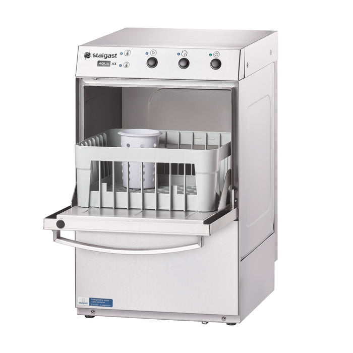 Glasswasher Bistro, including rinse aid dosing, detergent dosing and drain pump, 230V, 2.77 kW