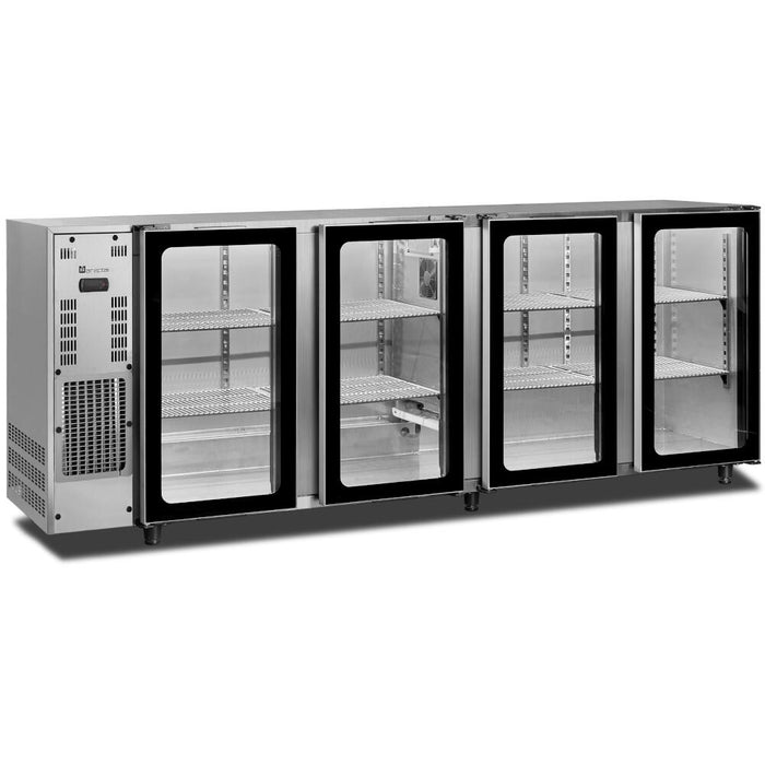 SARO Backbarcooler mit 4 Glastüren Modell FGB451-267APV