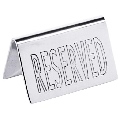 Tischschild RESERVED