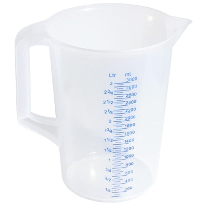 Messbecher, transparent 3 l