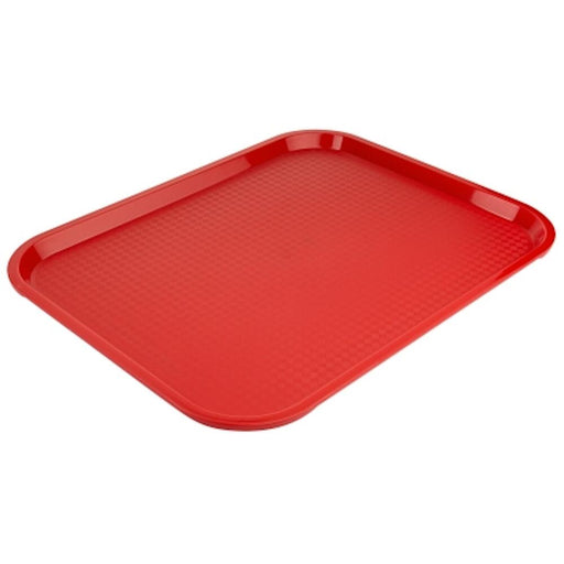 Fast Food Tablett 45 cm rot